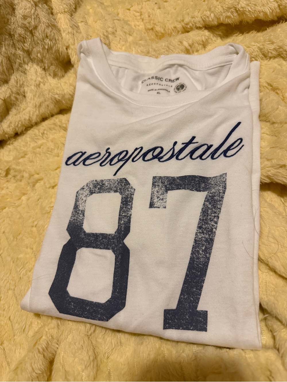aeropostale White '87 Graphic Tee for women